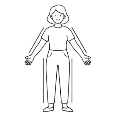 Full body photo icon